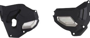 POLISPORT Clutch/Alternator Cover Kit - Black 91110