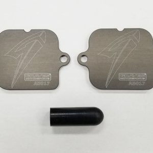 Graves motorsports smog block off plates for honda cbr model sport bikes