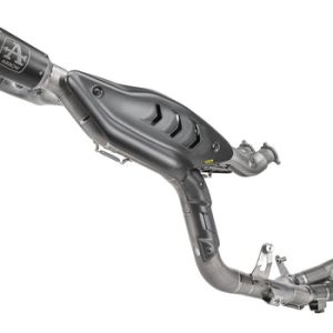 Arrow DUCATI PANIGALE V4 E5+ 2025 FULL SYSTEM EVO "LOW SOUND" WITH DARK PRO RACE SILENCERS 71253CPRN