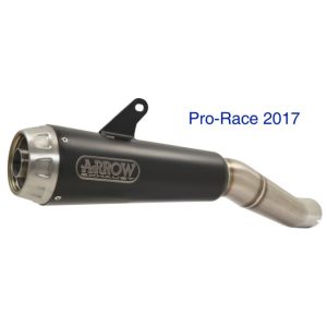 Arrow Pro-Race Exhaust, Nichrome Dark for BMW S1000RR 2017-2029 71868PRN