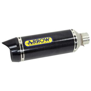 Arrow Thunder Slip-on Exhaust, Carbon Fiber for Yamaha Tracer 9 GT 21-24 71934MK