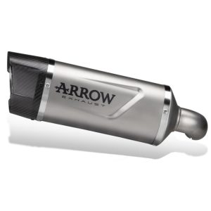 ARROW Honda XL750 Transalp 2023+ Indy Race Evo Slip-on Exhaust, Aluminum 72645AK
