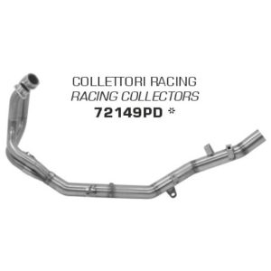 72149PD Arrow Racing Exhaust Collector, Stainless Steel Africa Twin Adventure Sport 18-19