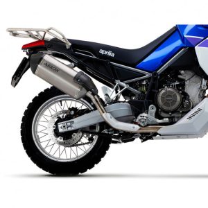 ARROW Aprilia Tuareg 660 '22-'24 Sonora Slip-on Exhaust, Titanium 72006SK