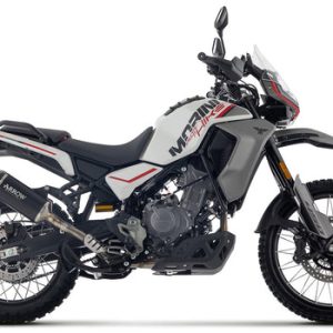 Arrow MOTO MORINI ALLTHRIKE 450 E5+ 2025/2026 INDY RACE ALUMINIUM DARK EXHAUST 72675AKN