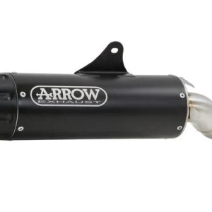 Arrow Kawasaki Z900RS 22-24 Nichrom Dark Homologated Rebel Silencer With Aluminium Black End Cap For Original Or Arrow Collectors 74506rbn