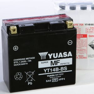 Yuasa Battery Yt14b-Bs Maintenance Free 49-1986