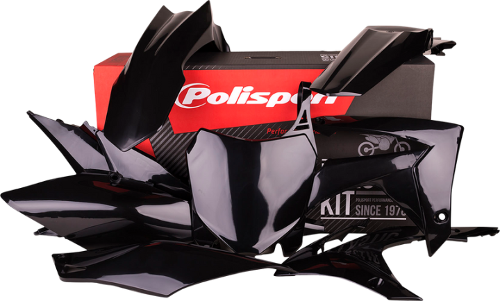 POLISPORT Body Kit - Complete - '14-'17 Black - CRF 250R/450R 90562