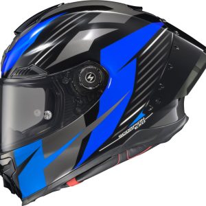 Apex Exo-Warp Full Face Helmet Dilithium Black/Blue 2x