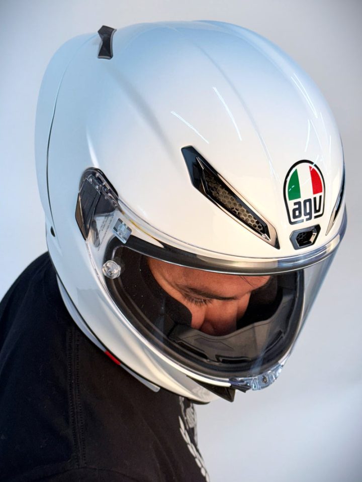 IN STOCK AGV Pista GP RR Mono Helmet White Medium 2118356018-042-M