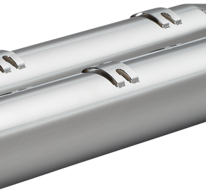 KHROME WERKS 4-1/2" War Hammer Mufflers - Chrome 202220