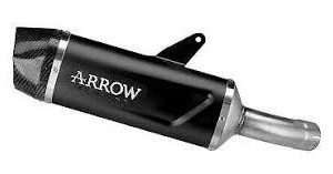 71987AKN Arrow Indy Race EVO aluminium "Dark" silencer with carby end cap Kawasaki NINJA 1100 SX 2025
