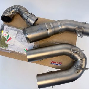IN STOCK Austin Racing 2020 - 2024 PANIGALE V2 DE-CAT FULL TITANIUM RACE EXHAUST v3 SYSTEM AUR4-1