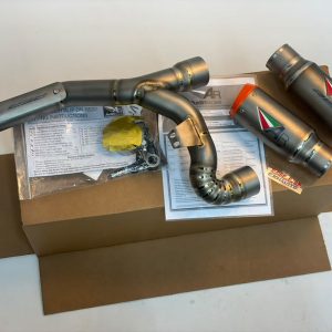 IN STOCK Austin Racing 2026 KTM 990 RCR RS22 DUAL UNDERSEAT SLIP-ON TITANIUM EXHAUST SYSTEM AR100-STOCK