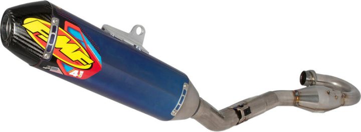 FMF Factory 4.1 RCT Exhaust System - Titanium - Carbon End Cap KX450 /KX450F /KX450x 2024 -2025 042406 1820-2046
