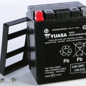 Yuasa Battery Ytx14ah Sealed Factory Activated 49-1978