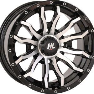 HIGH LIFTER Wheel - HL21 - Front/Rear - Gloss Black w/Machined - 20x7 - 4/137 - 4+3 (+10 mm) 20HL21-1137