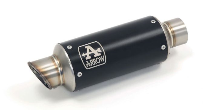71003GPI Arrow GP2 Exhaust, Steel Dark for Honda CBR1000RR 2008-2013