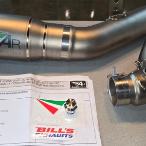 Austin Racing CBR1000RR 2008 - 2013 GP1 Titanium DE CAT RACE EXHAUST SYSTEM AR56