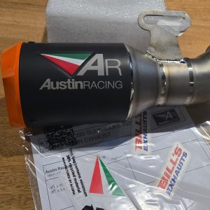 Austin Racing GP1R 2020 - 2025 KTM SUPERDUKE R/RR/EVO 1290 dB COMPLIANT & RACE SLIP-ON EXHAUSTS AUR15