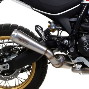 Arrow Pro-Race Exhaust, Nichrom for Ducati Scrambler Desert Sled 2017-2024 71865PRI