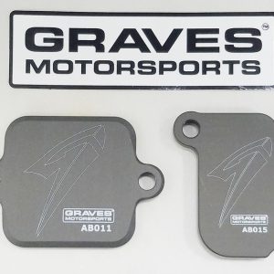 Graves fz-09 / xsr900 / fj-09 / mt09 / yxz1000r smog block off plates AB015