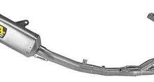 71234PTZ Arrow Competition Full Titanium Exhaust System w/ Pista silencer ZX-4RR 2024 -2025