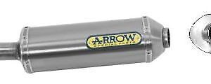 Arrow Maxi Race-Tech Exhaust, Aluminum for Kawasaki ER-6N / F & Versys 650 71698AO