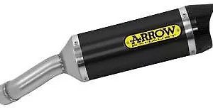 Arrow Yamaha Yzf-R3 2019-2025 Homologated Aluminium Dark Thunder Silencer With Carbon End Cap With Welded Link Pipe 71894akn