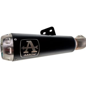Arrow SPro-Race Exhaust, Nichrome Dark for Suzuki GSX-R1000 2017 -2025 71207PRN