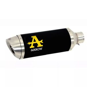 71813AON Arrow Thunder Exhaust, Aluminum Dark for KTM RC 125 / Duke 390 / RC390 2013-2016