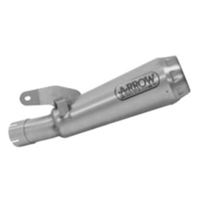 Arrow Pro-Race Slip-On Exhaust, Nichrome for Suzuki GSX-S1000 2017-2024 71828PRI