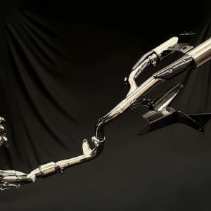Vandemon CFMOTO 675SR-R, 675SR-S, 675SS High Mount Titanium Exhaust System 2024-2026 CFMOTO675SRRTIHMEXHA VA-107