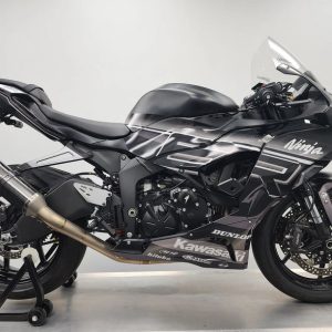 Graves Kawasaki ZX-6R OEM Bodywork Graphics Set - Grayscale - STK-24ZX6-003