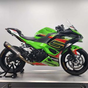 Graves Kawasaki Ninja 500 OEM Bodywork Graphics Set - Green - STK-24EX5-001