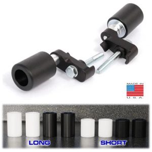 Graves Motorsports Yamaha R1 Frame Sliders - No Cut 2007-2008